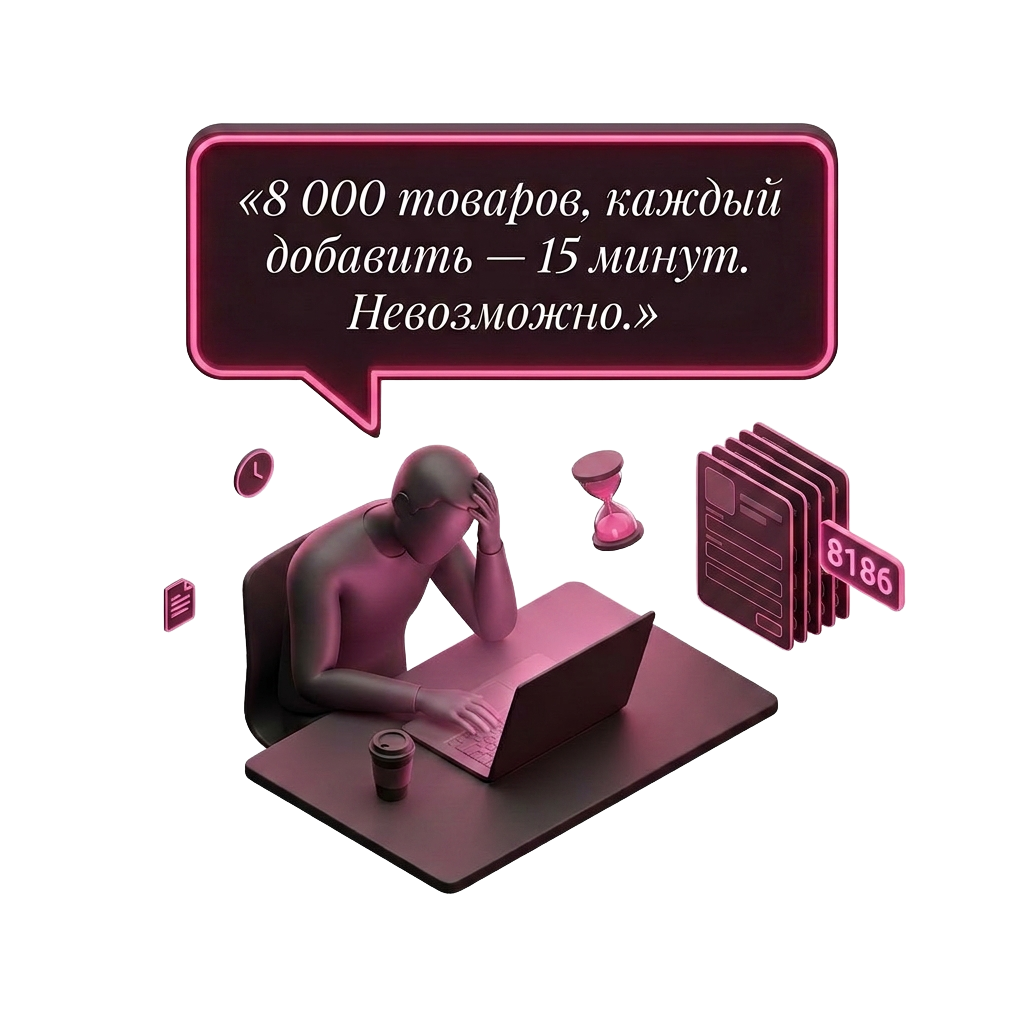 Добавление товаров